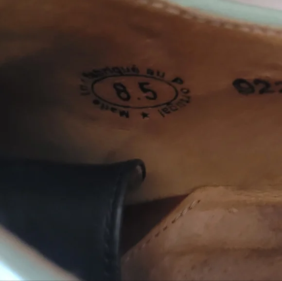 Fluevog Kitschy Kitschy Boom Boom Viv Low-heeled Leather Lace-up, VGUC, Size 8.5 - Picture 11 of 11